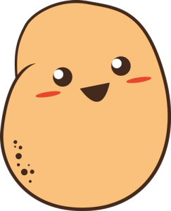 potato kawaii