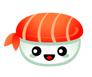 sushi kawaii png